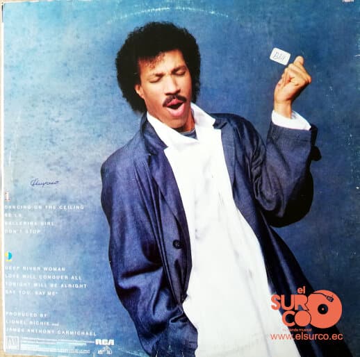 Disco De Vinilo Lionel Richie Dancing On The Ceiling Lp El