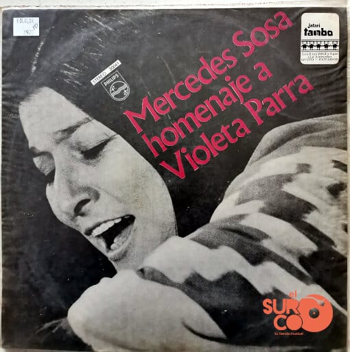 Mercedes Sosa - Homenaje A Violeta Parra Vinilo