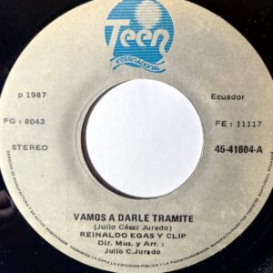 Disco de Vinilo Reinaldo Egas y Clip - Vamos A Darle Trámite / Organizar Vinyl Record