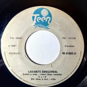 Disco de Vinilo Clip - Laxante Emocional / Mosquito Anopheles Vinyl Record