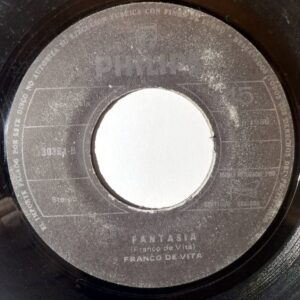 Disco de Vinilo Franco de Vita - No Hace Falta Decirlo / Fantasía Vinyl Record