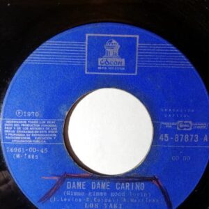 Disco de Vinilo Los Yaki - Dame Dame Cariño / María María Vinyl Record