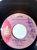 Disco de Vinilo Karina - Tu Serás Mi Baby / Luna Blanca Vinyl Record