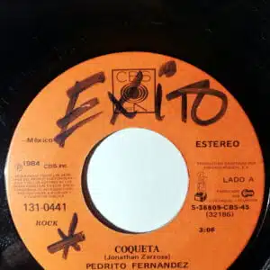 Disco de Vinilo Pedrito Fernández - Coqueta / Muñeca De Ojos Miel Vinyl Record