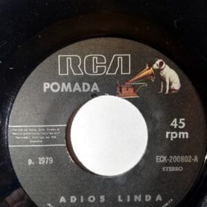 Disco de Vinilo Pomada - Adios Linda / Celia Vinyl Record