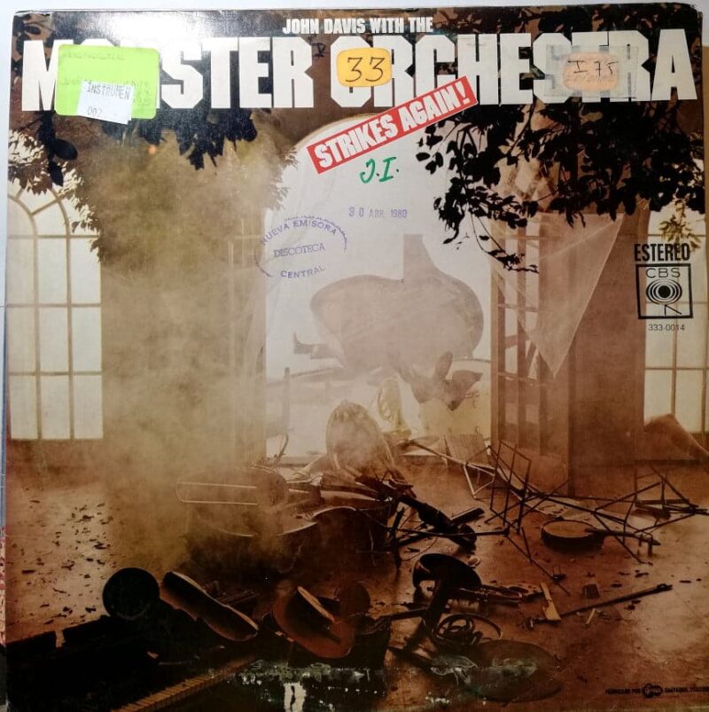 Disco de Vinilo John Davis - Strikes Again Vinyl Record