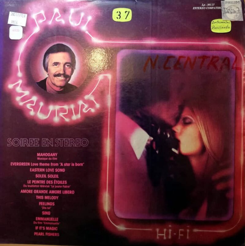 Disco de Vinilo Paul Mauriat - Soiree En Stereo Vinyl Record