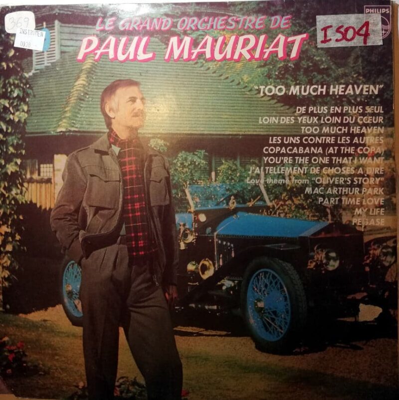 Disco de Vinilo Paul Mauriat - Too Much Heaven Vinyl Record