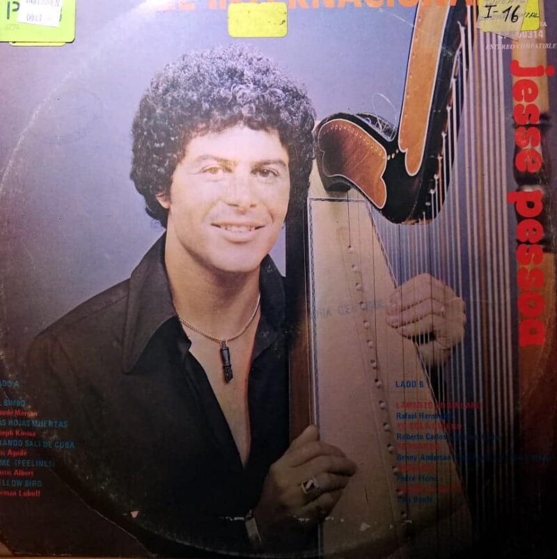 Disco de Vinilo Jesse Pessoa - El Internacional Vinyl Record
