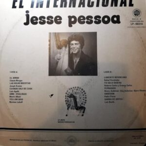 Disco de Vinilo Jesse Pessoa - El Internacional Vinyl Record