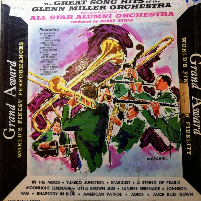 Disco de Vinilo Glenn Miller - The All Star Alumni Orchestra Vinyl Record