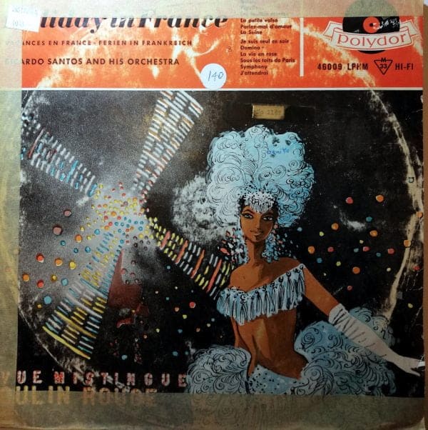 Disco de Vinilo Varios - Holiday In France Vinyl Record
