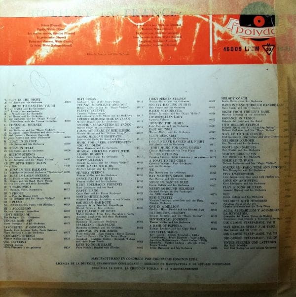 Disco de Vinilo Varios - Holiday In France Vinyl Record