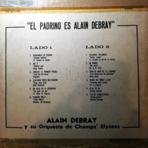 Disco de Vinilo Alain Debray - El Padrino Es Vinyl Record
