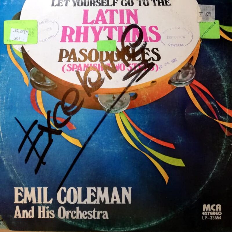 Disco de Vinilo Emil Coleman - Let Yourself Go To The Latin Rhythms Vinyl Record