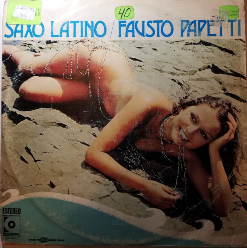 Disco de Vinilo Fausto Papetti - Saxo Latino Vinyl Record