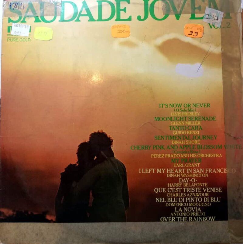 Disco de Vinilo Varios - Saudade Jovem Vol 2 Vinyl Record