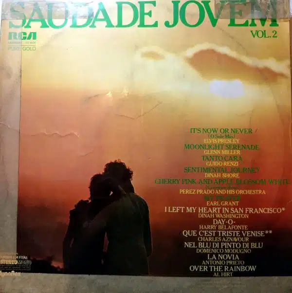 Disco de Vinilo Varios - Saudade Jovem Vol 2 Vinyl Record