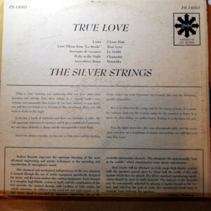 Disco de Vinilo The Silver Strings - True Love Vinyl Record