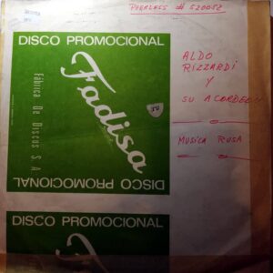 Disco de Vinilo Aldo Rizzardi - Acordeón Ruso Vinyl Record