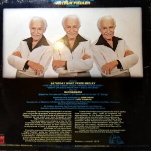 Disco de Vinilo Arthur Fiedler And The Boston Pops - Saturday Night Fiedler Vinyl Record