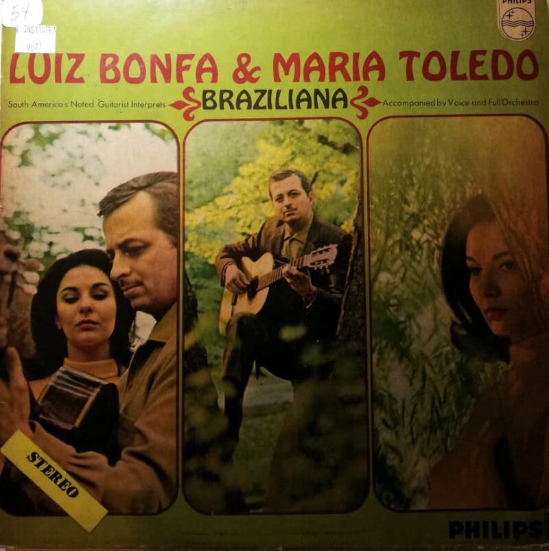Disco de Vinilo Luiz Bonfa & María Toledo - Braziliana Vinyl Record