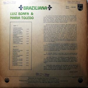Disco de Vinilo Luiz Bonfa & María Toledo - Braziliana Vinyl Record