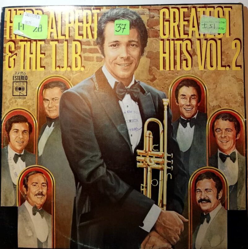 Disco de Vinilo Herp Alpert & Tijuana Brass - Greatest Hits Vol 2 Vinyl Record