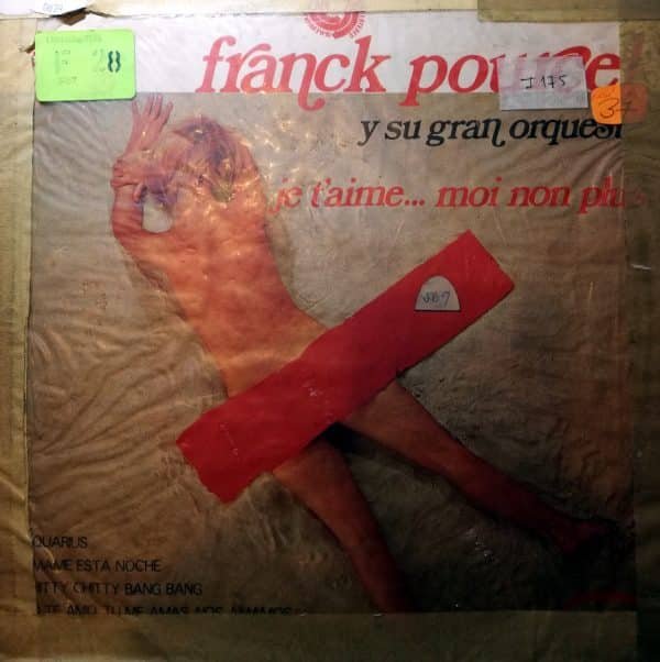 Franck Pourcel - Je T’aime… Moi Non Plus Vinilo