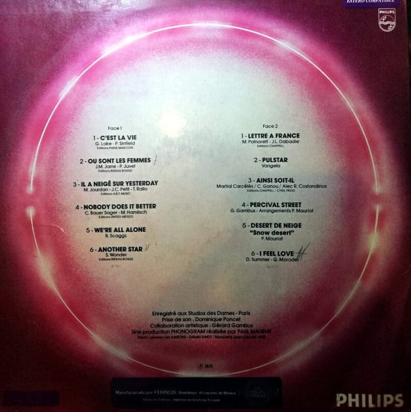 Disco de Vinilo Paul Mauriat - C’est La Vie Vinyl Record
