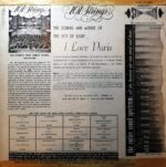 Disco de Vinilo 101 Strings - I Love Paris Vinyl Record