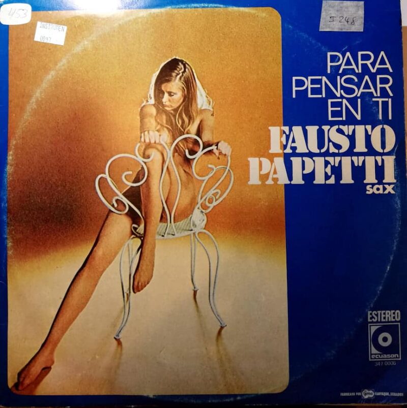 Disco de Vinilo Fausto Papetti - Para Pensar En Ti Vinyl Record