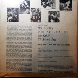 Disco de Vinilo Varios - Mr. Lucky, The Untouchables And Other Tv Action Jazz Vinyl Record