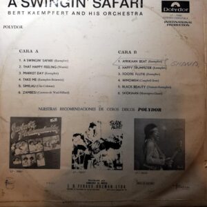 Disco de Vinilo Bert Kaempfert - A Swinging’ Safari Vinyl Record