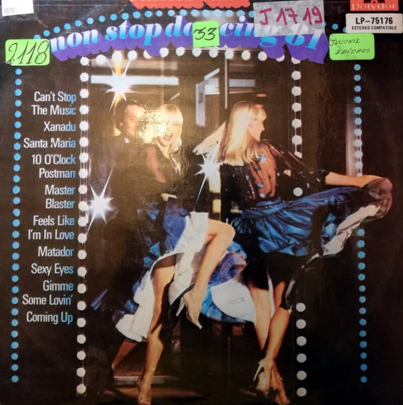 Disco de Vinilo James Last - Non Stop Dancing ‘81 Vinyl Record