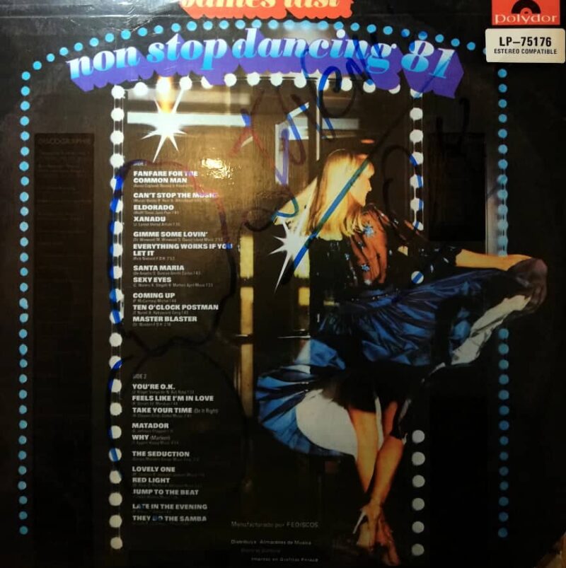 Disco de Vinilo James Last - Non Stop Dancing ‘81 Vinyl Record