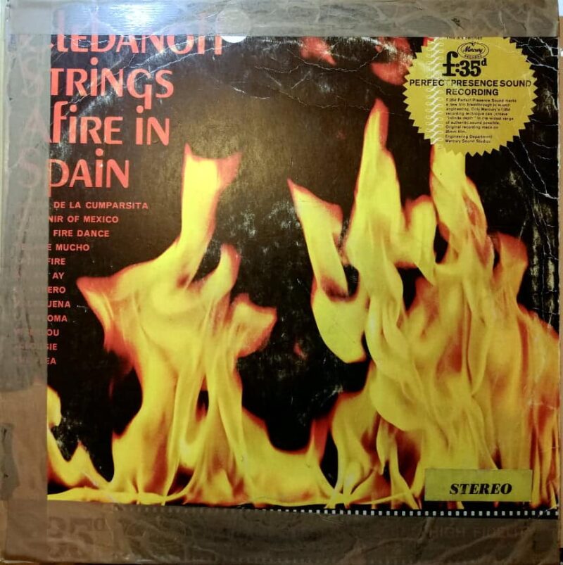 Disco de Vinilo Clebanoff - Strings Afire In Spain Vinyl Record