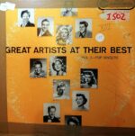 Disco de Vinilo Varios - Great Artists At Their Best Vol 2 Pop Singers Vinyl Record