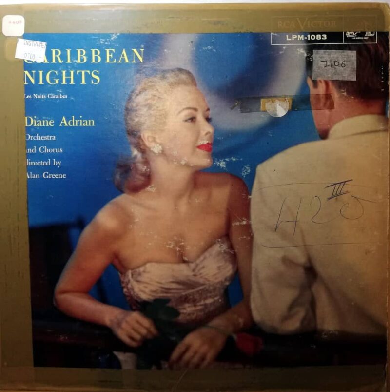 Disco de Vinilo Diane Adrian - Caribbean Nights Vinyl Record