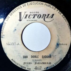 Disco de Vinilo Julio Jaramillo - Que Lo Sepan Todos / Una Doble Cadena Vinyl Record