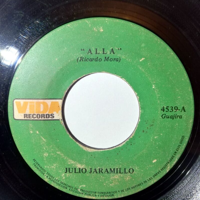 Disco de Vinilo Julio Jaramillo - Allá / Amiga Vinyl Record