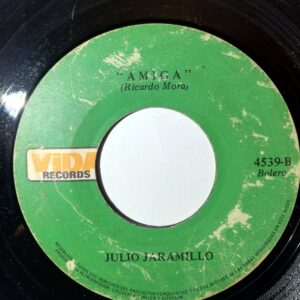 Disco de Vinilo Julio Jaramillo - Allá / Amiga Vinyl Record