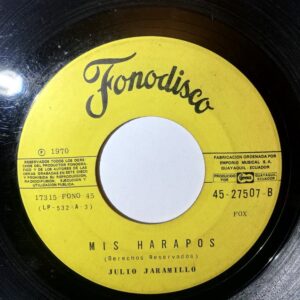 Disco de Vinilo Julio Jaramillo - El Redentor / Mis Harapos Vinyl Record