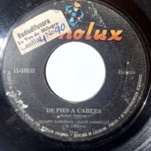 Julio Jaramillo - De Pies A Cabeza / Paloma Blanca Vinilo