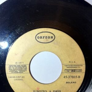 Disco de Vinilo Julio Jaramillo - Amigo Cantinero / Juntito A Dios Vinyl Record
