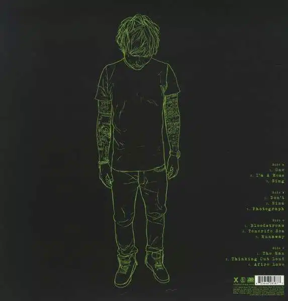 Disco de Vinilo Ed Sheeran - X Vinyl Record