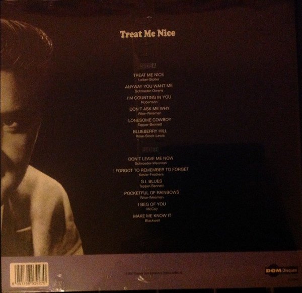 Elvis Presley - Treat Me Nice Vinilo