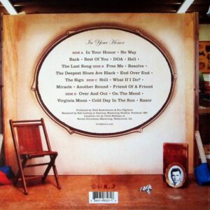 Disco de Vinilo Foo Fighters - In Your Honor Vinyl Record