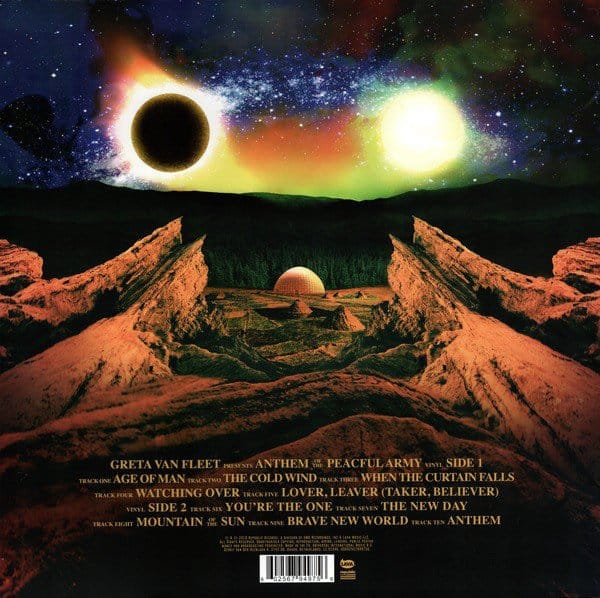 Disco de Vinilo Greta Van Fleet - Anthem Of The Peaceful Army Vinyl Record