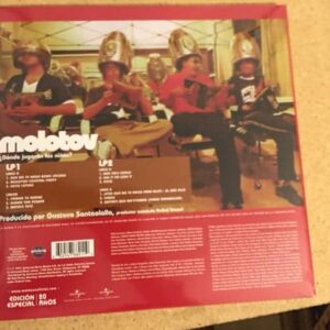 Disco de Vinilo Molotov - ¿Dónde Jugarán Las Niñas? Vinyl Record